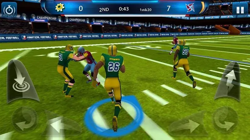 Fanatical Football (Фанатический футбол)  [МОД Бесконечные деньги] Screenshot 1