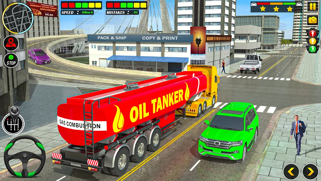 Offroad Oil Tanker Truck Games (Оффроуд Игры на машинецистерне для нефти)  [МОД Все открыто] Screenshot 2