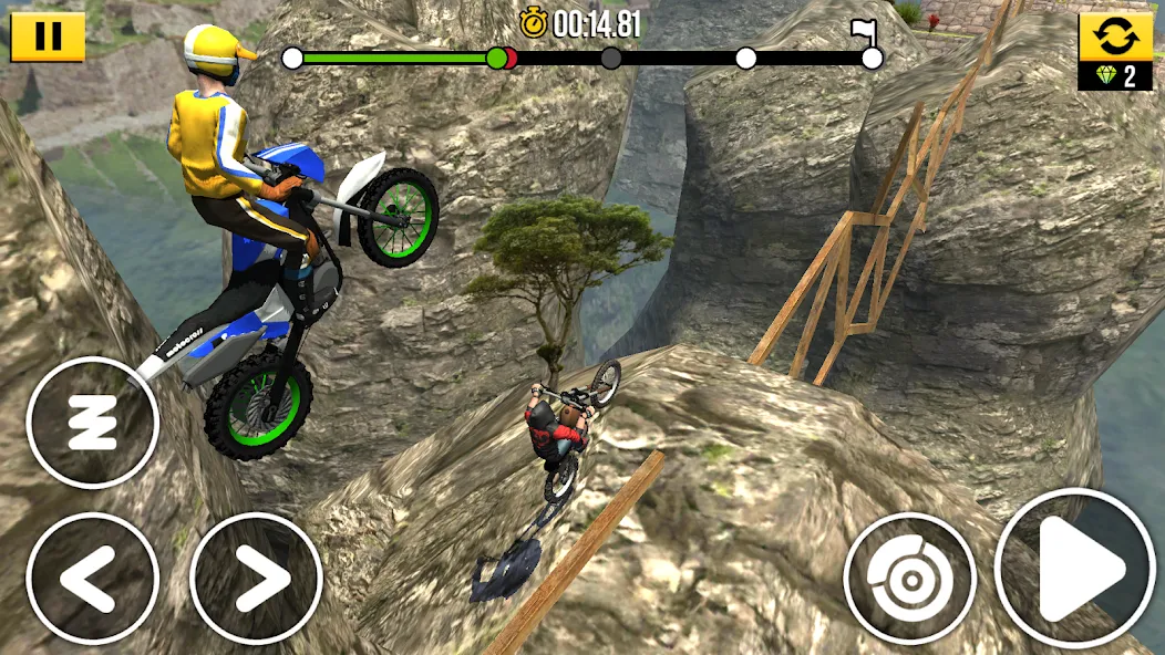 Trial Xtreme Legends (Триал Экстрим Легенды)  [МОД Unlimited Money] Screenshot 1