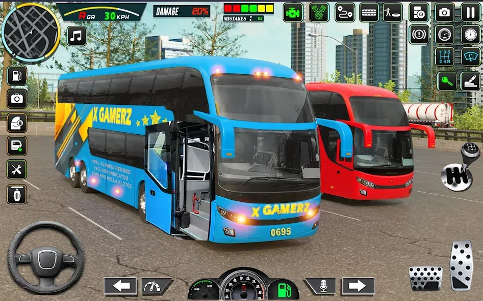 City Bus Simulator - Bus Drive  [МОД Unlocked] Screenshot 2