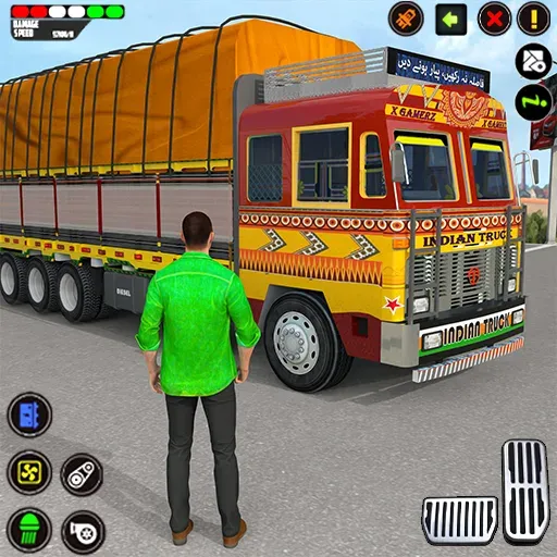 Indian Truck Drive Truck Games (Индийский грузовой симулятор)  [МОД Все открыто] Screenshot 1