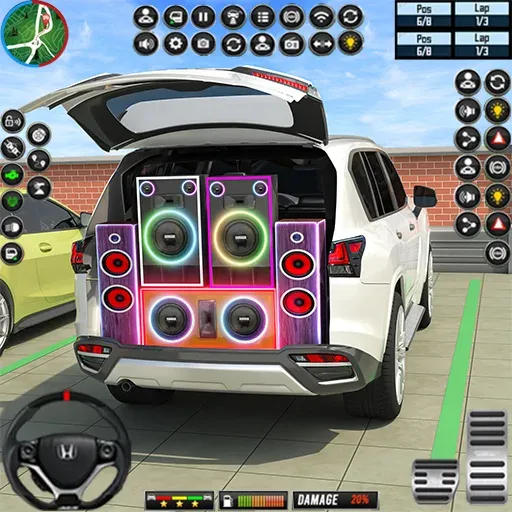 School Car Game 3d Car Driving  [МОД Бесконечные монеты] Screenshot 1