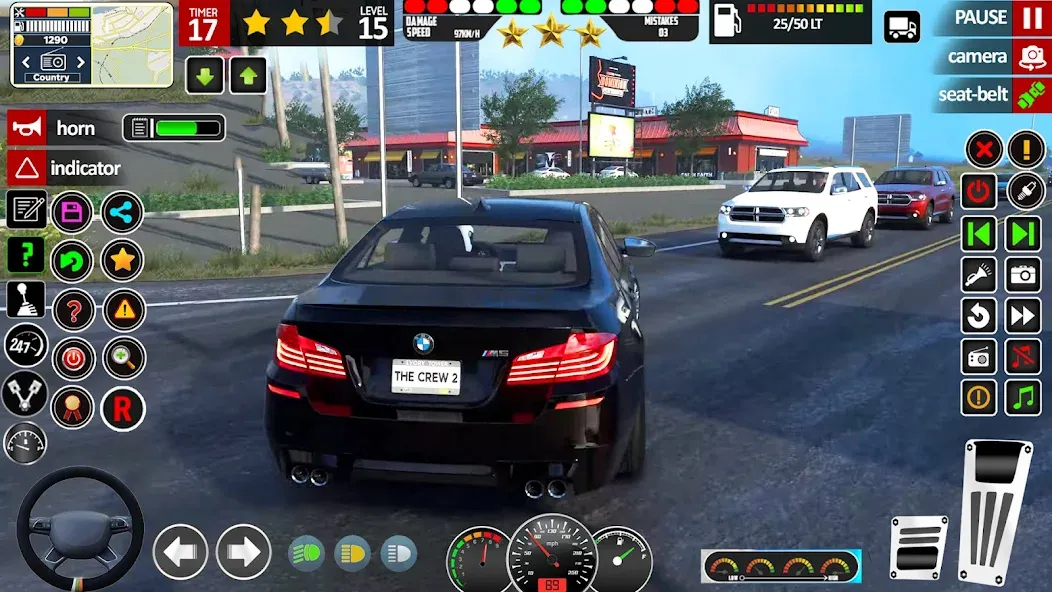 School Car Game 3d Car Driving  [МОД Бесконечные монеты] Screenshot 5