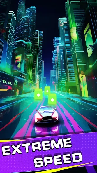 Beat Racing:Car&Music game (Бит Кар Гонки игра музыки )  [МОД Unlimited Money] Screenshot 3