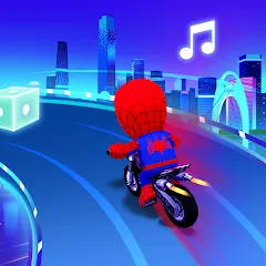 Скачать взлом Beat Racing:Car&Music game (Бит Кар Гонки игра музыки )  [МОД Unlimited Money] - полная версия apk на Андроид