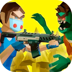 Взлом Two Guys & Zombies 3D: Online  [МОД Бесконечные деньги] - последняя версия apk на Андроид