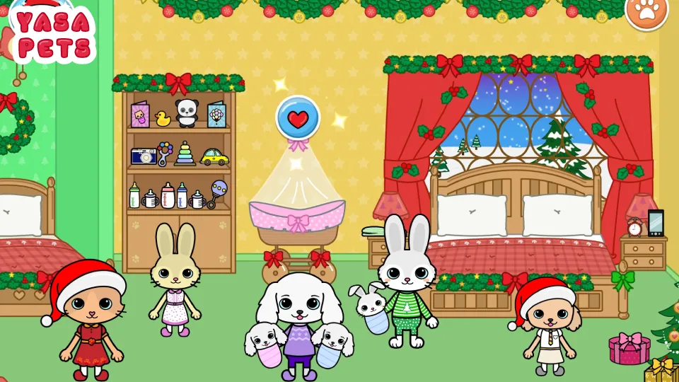 Yasa Pets Christmas (Яса Петс Кристмас)  [МОД Много монет] Screenshot 4