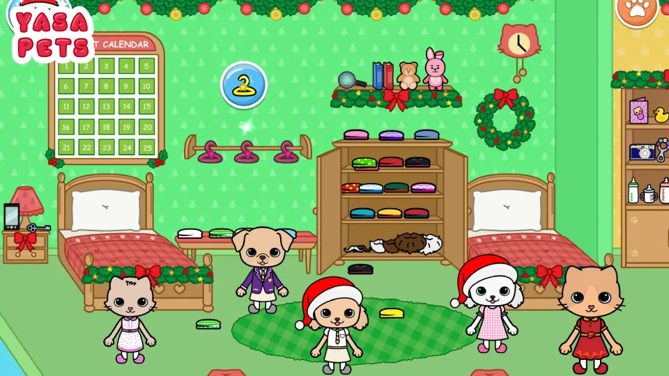 Yasa Pets Christmas (Яса Петс Кристмас)  [МОД Много монет] Screenshot 5