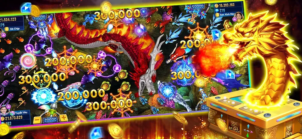 Dragon King:fish table games (Драгон Кинг)  [МОД Бесконечные деньги] Screenshot 4