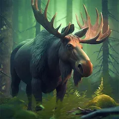 Скачать взлом The Moose - Animal Simulator (Зе Мус)  [МОД Menu] - последняя версия apk на Андроид