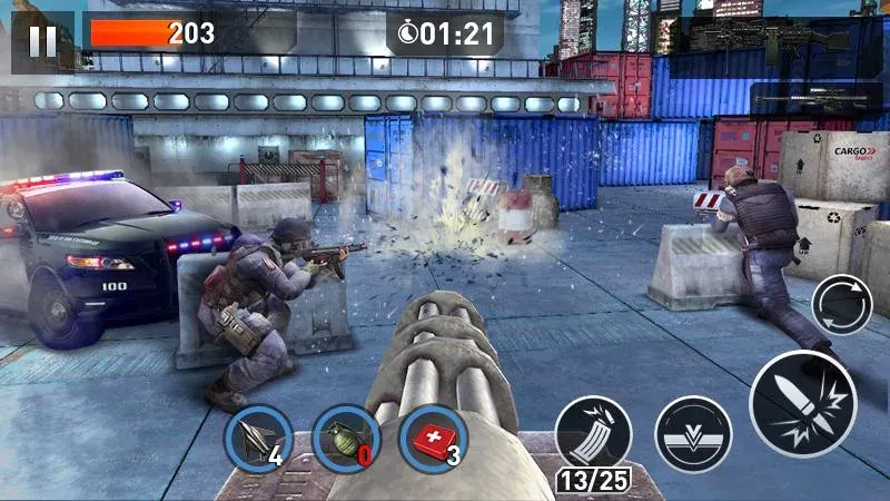 Elite Killer: SWAT  [МОД Бесконечные монеты] Screenshot 3