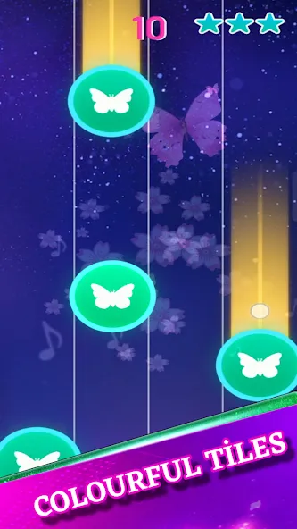 Pop Piano Fire : Magic Tiles 2 (Поп Пиано Файр)  [МОД Unlimited Money] Screenshot 1