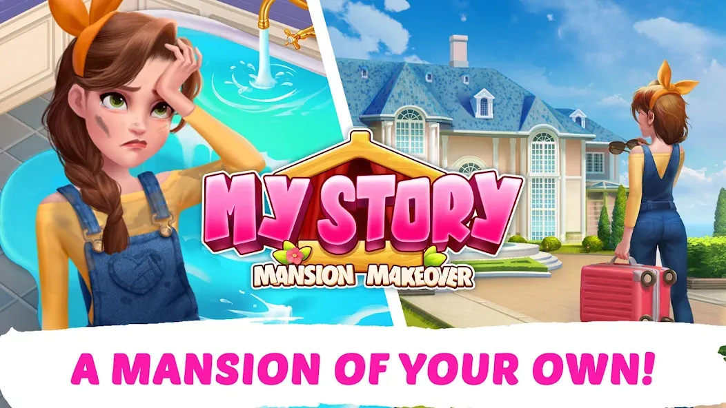 My Story - Mansion Makeover  [МОД Много денег] Screenshot 1