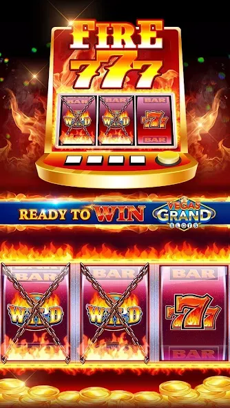 Vegas Grand Slots:Casino Games (Вегас Гранд Слоты)  [МОД Unlimited Money] Screenshot 3