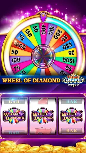 Vegas Grand Slots:Casino Games (Вегас Гранд Слоты)  [МОД Unlimited Money] Screenshot 4