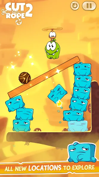 Cut the Rope 2 (Кат зе Роуп 2)  [МОД Mega Pack] Screenshot 5