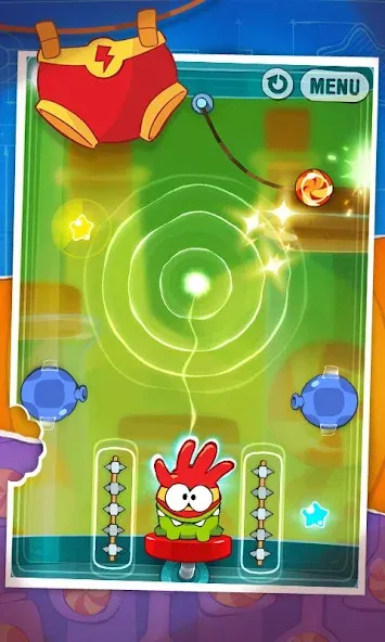 Cut the Rope: Experiments (Кат зе Роуп)  [МОД Много монет] Screenshot 3