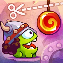 Взломанная Cut the Rope: Time Travel (Сат зе Роуп)  [МОД Много монет] - последняя версия apk на Андроид