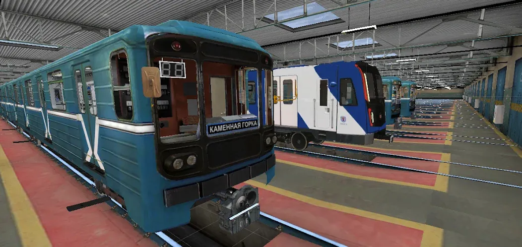 Minsk Subway Simulator  [МОД Unlimited Money] Screenshot 1