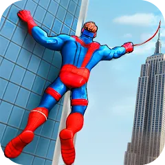 Скачать взломанную Spider Hero:Super City Hero (пайдер Хиро)  [МОД Unlocked] - полная версия apk на Андроид