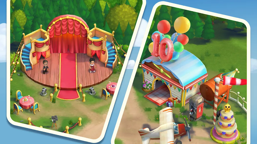 FarmVille 2: Country Escape (ФармВилл 2 С)  [МОД Unlocked] Screenshot 2