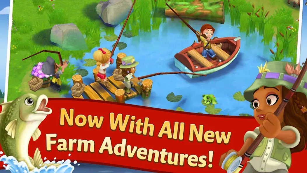 FarmVille 2: Country Escape (ФармВилл 2 С)  [МОД Unlocked] Screenshot 5