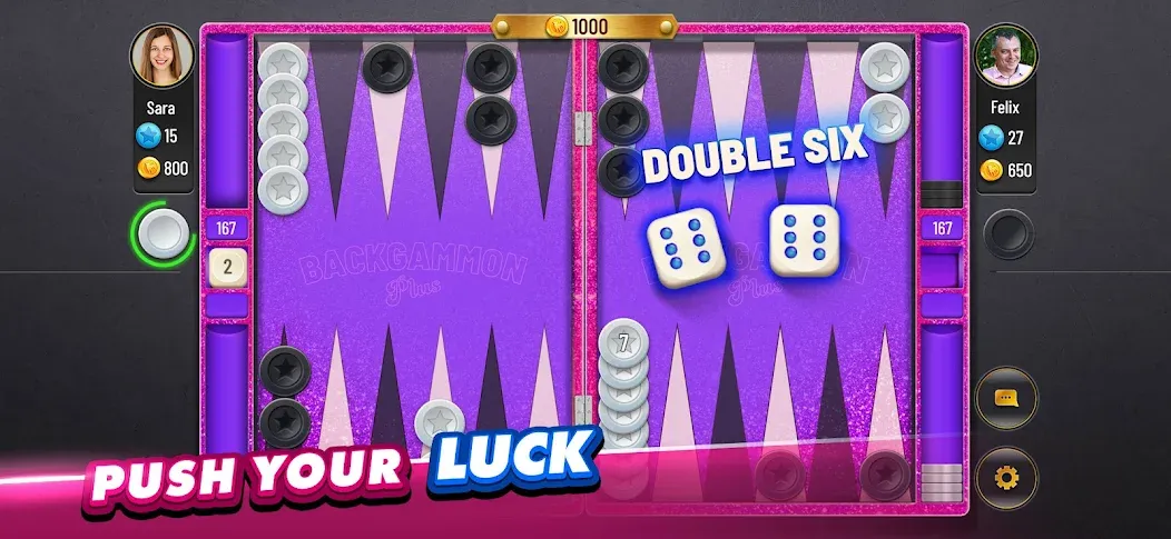 Backgammon Plus - Board Game (Бэкгаммон Плюс)  [МОД Mega Pack] Screenshot 4