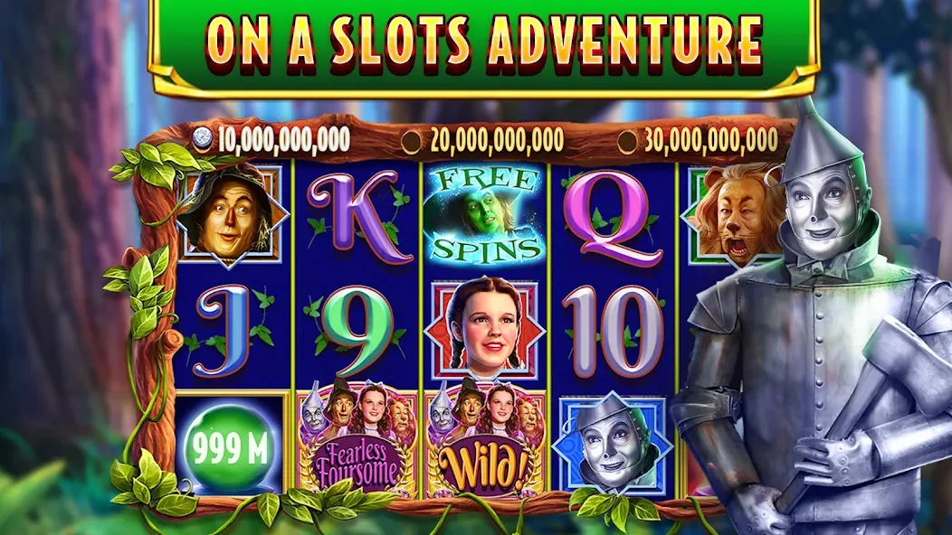 Wizard of Oz Slots Games (Волшебник из страны Оз игровой автомат)  [МОД Все открыто] Screenshot 3