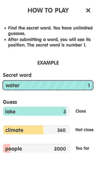 Contexto: Popular Words Game (Контекст)  [МОД Много монет] Screenshot 5