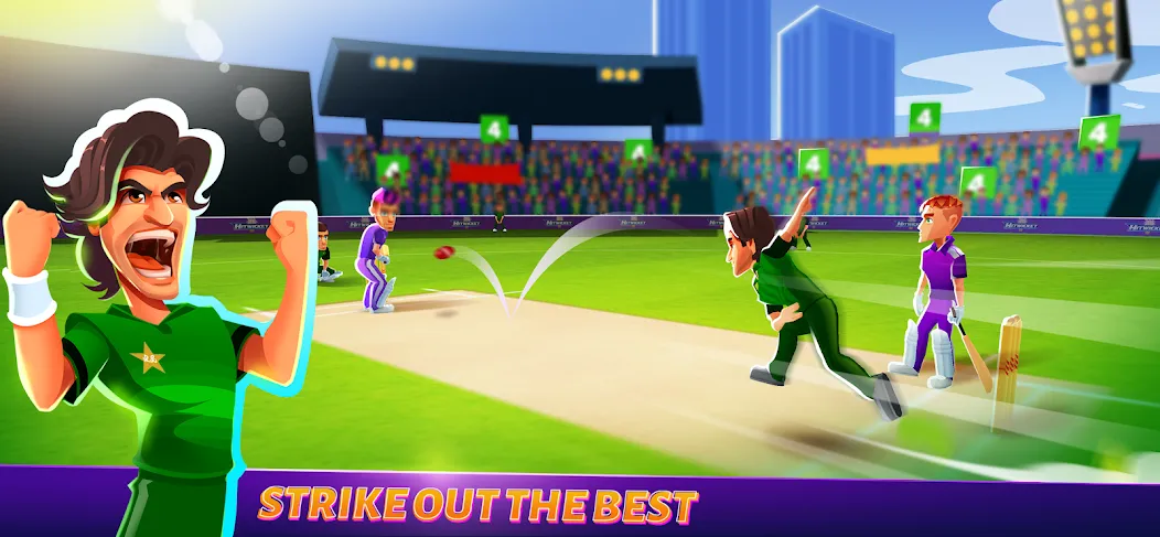 Hitwicket An Epic Cricket Game (Хитвикет)  [МОД Все открыто] Screenshot 3