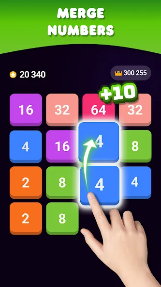 2048: Puzzle Game! Merge Block (Две тысячи сорок восемь)  [МОД Все открыто] Screenshot 1