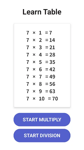 Multiplication Games Math quiz  [МОД Menu] Screenshot 2