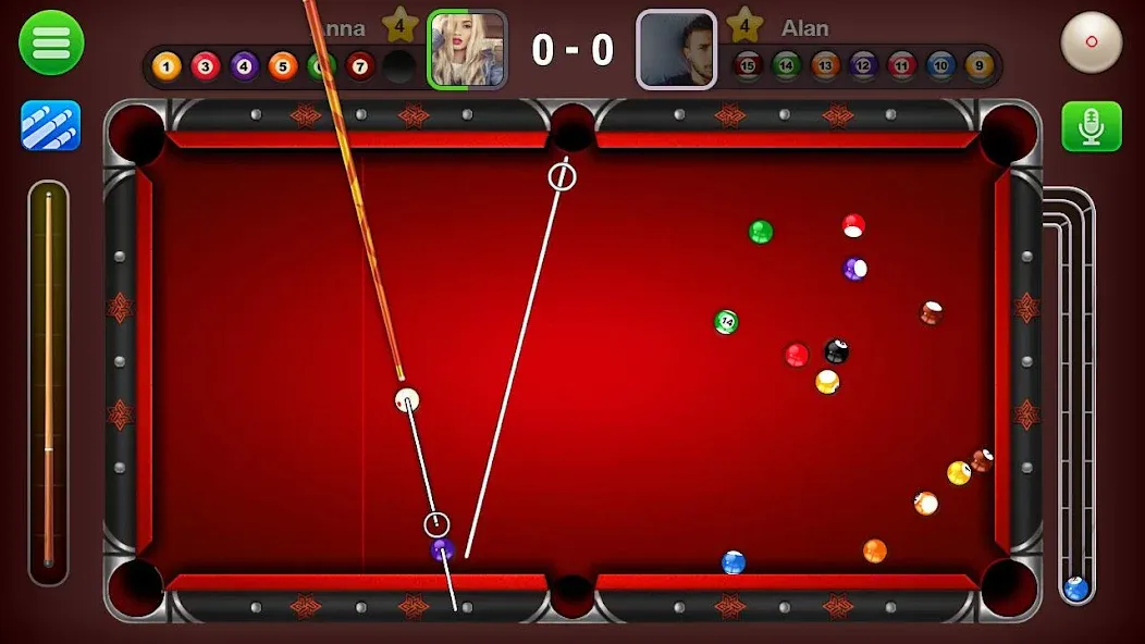 8 Ball Live - Billiards Games (Бол Лайв)  [МОД Бесконечные деньги] Screenshot 1