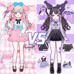 Скачать взломанную Dress Up! Shining Anime Star  [МОД Меню] - стабильная версия apk на Андроид