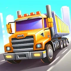 Взлом Transit King: Truck Simulator (Транзит Кинг Тайкун)  [МОД Много денег] - стабильная версия apk на Андроид