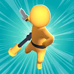 Взломанная Stickman Fight: Battle Arena (Стикмен Файт)  [МОД Много монет] - полная версия apk на Андроид