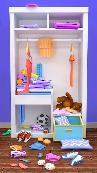 Fill the Closet: Organize Game (Фил зе Клозет)  [МОД Unlimited Money] Screenshot 1