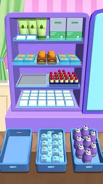 Fill Up Fridge：Organizing Game  [МОД Все открыто] Screenshot 2