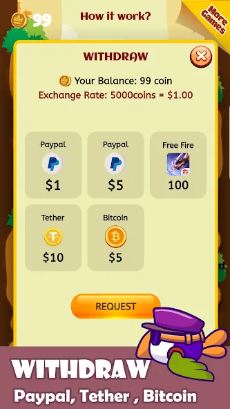 Flap To Earn (Флап Ту Ирн)  [МОД Unlimited Money] Screenshot 3