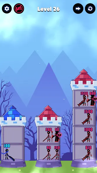 Hero Castle War: Tower Attack (Хиро Касл Вар)  [МОД Unlimited Money] Screenshot 4