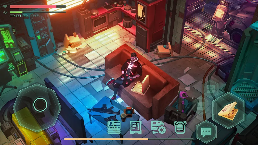 Cyberika: Action Cyberpunk RPG (Сайберика)  [МОД Бесконечные деньги] Screenshot 2