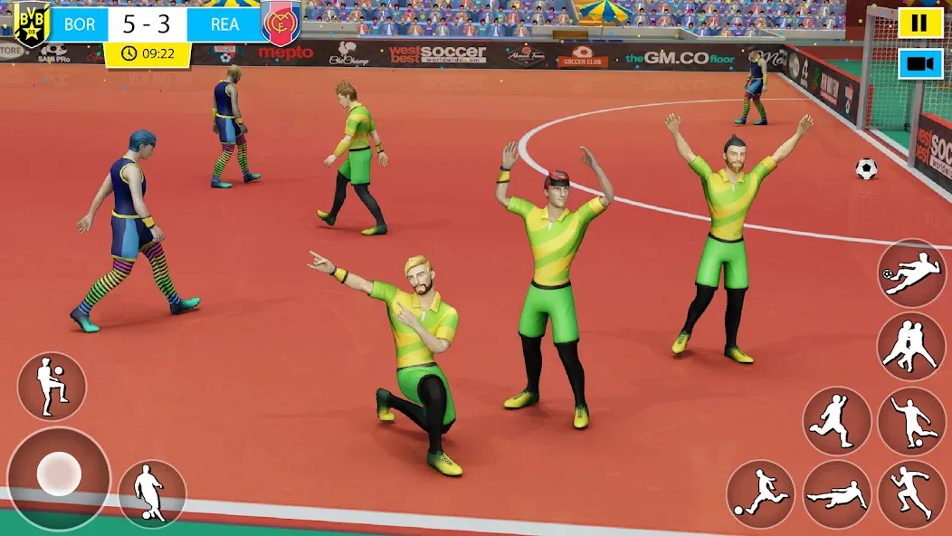 Indoor Futsal: Football Games (Индор Футзал)  [МОД Mega Pack] Screenshot 2