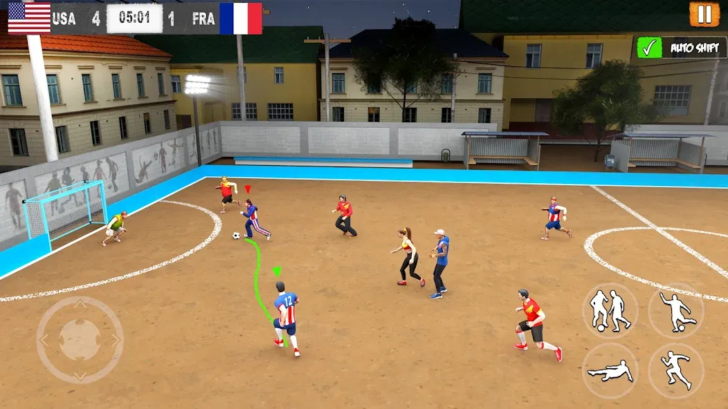 Street Football: Futsal Games (Стрит Футбол)  [МОД Много денег] Screenshot 3