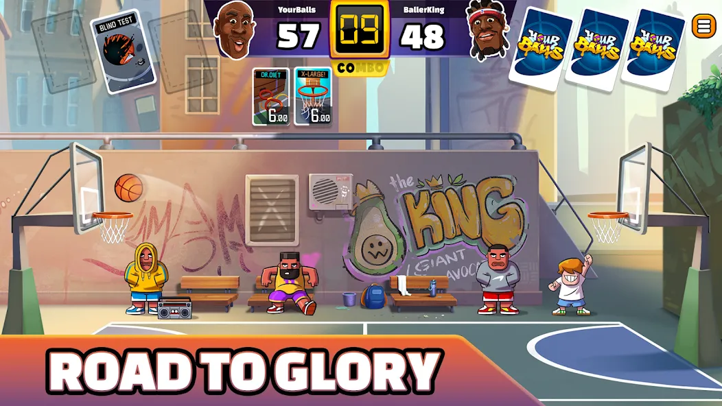 Your Balls: Basketball Game (Йоур Баллс)  [МОД Unlimited Money] Screenshot 1