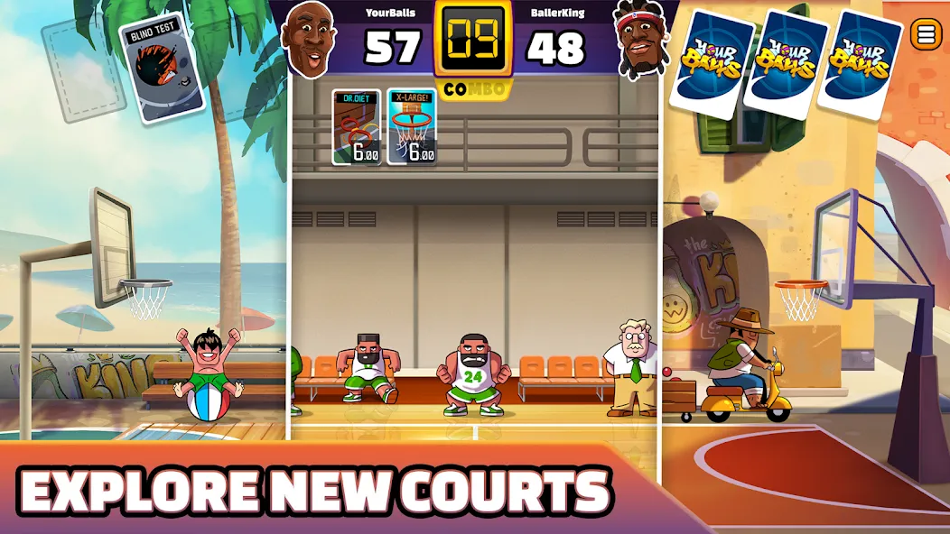 Your Balls: Basketball Game (Йоур Баллс)  [МОД Unlimited Money] Screenshot 5