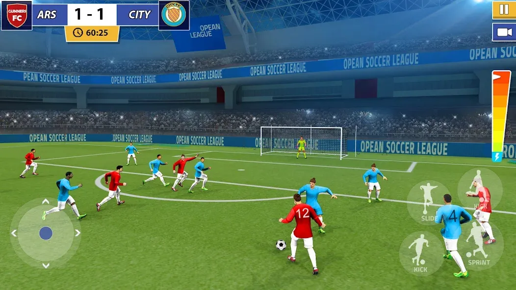 Soccer Star: Soccer Kicks Game (окер Стар)  [МОД Много монет] Screenshot 2