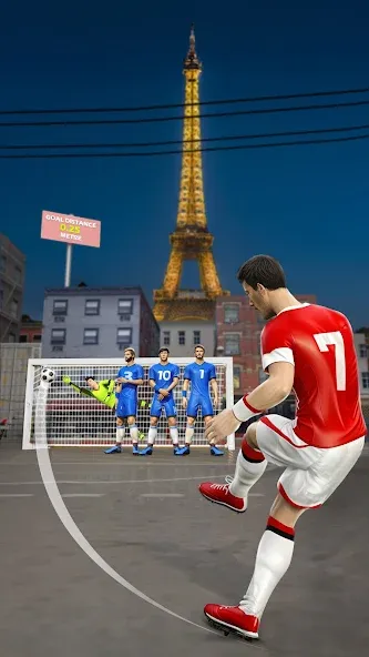 Street Football Kick Games (Уличный футбол Игры с ударами)  [МОД Много монет] Screenshot 5