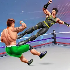 Взлом Tag Team Wrestling Game (Таг Тим Реслинг Гейм)  [МОД Много монет] - последняя версия apk на Андроид