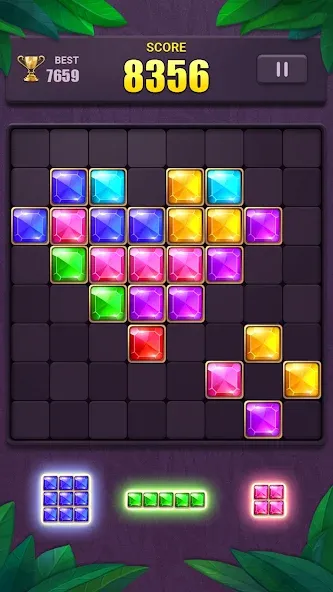 Block Puzzle: Jewel Blast Game  [МОД Бесконечные деньги] Screenshot 1