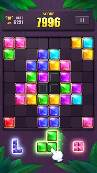 Block Puzzle: Jewel Blast Game  [МОД Бесконечные деньги] Screenshot 2